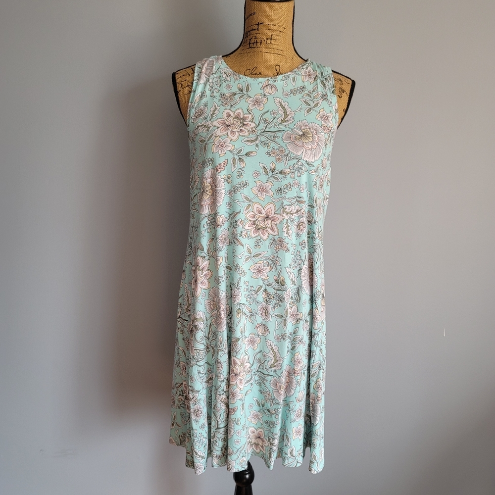 Loft Petite Swing Tank Dress